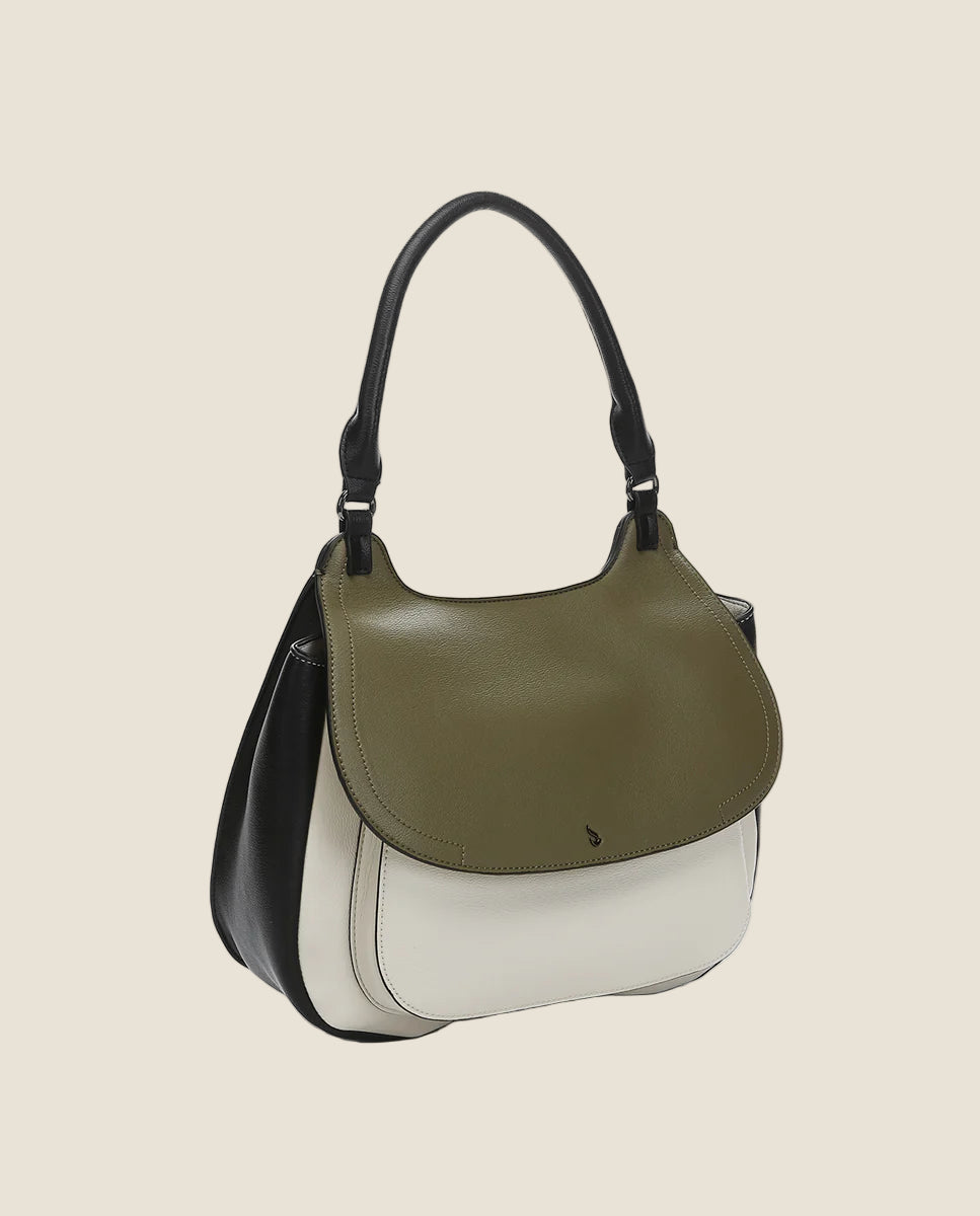 Abbacino borsa a tracolla in materiali riciclati