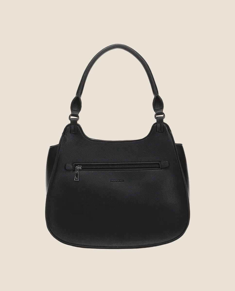 Abbacino borsa a tracolla in materiali riciclati