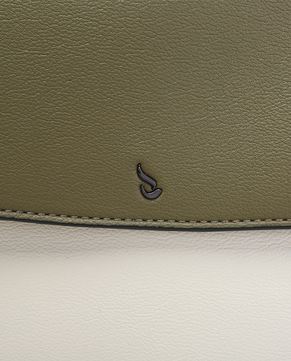 Abbacino borsa a tracolla in materiali riciclati