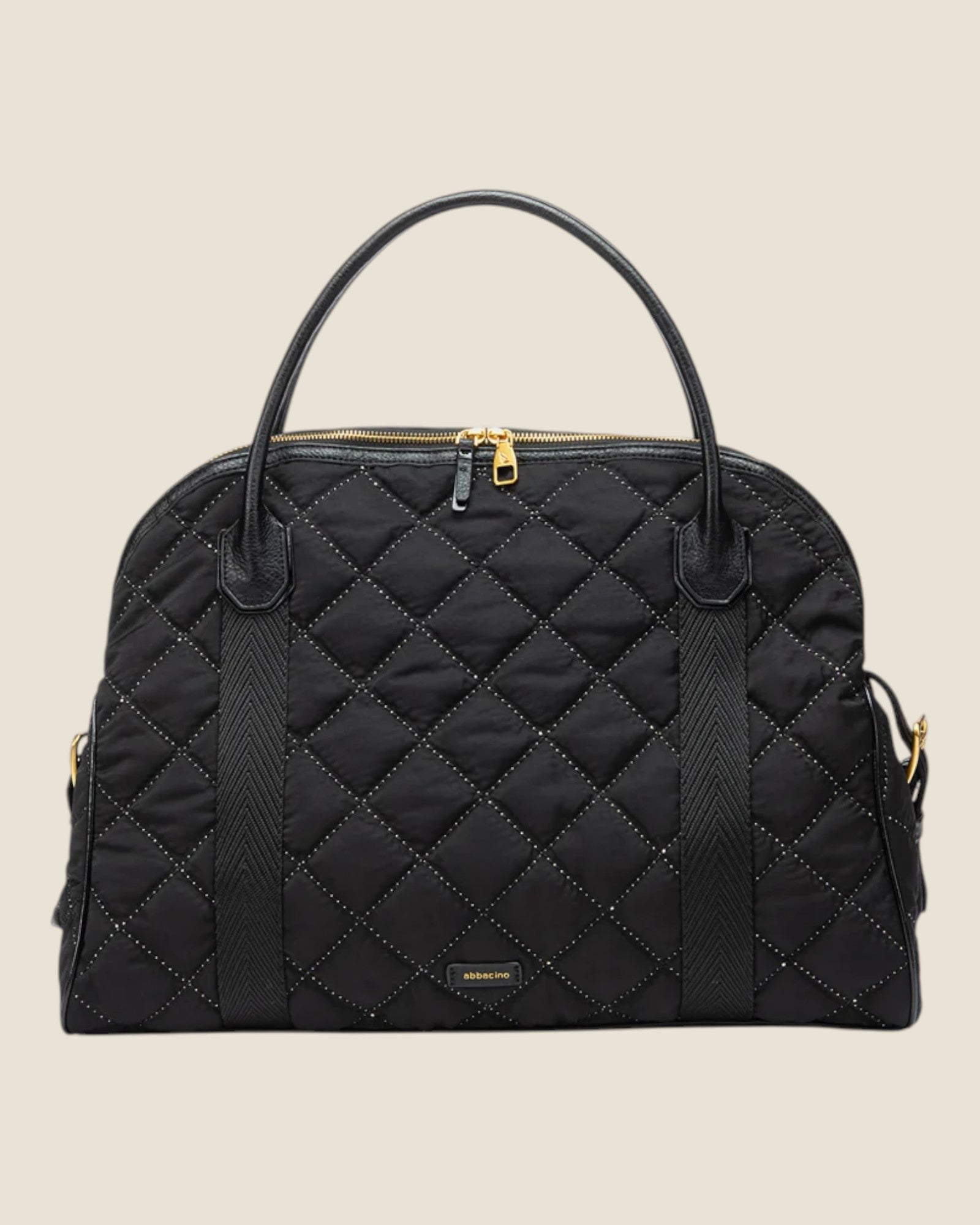 Borsa a mano imbottita Nero