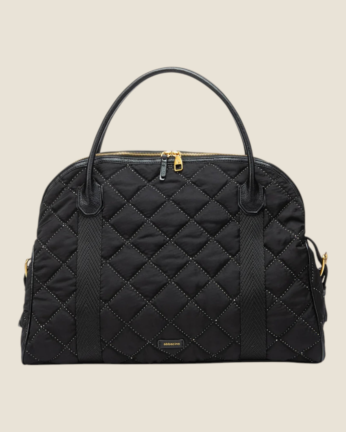 Borsa a mano imbottita Nero