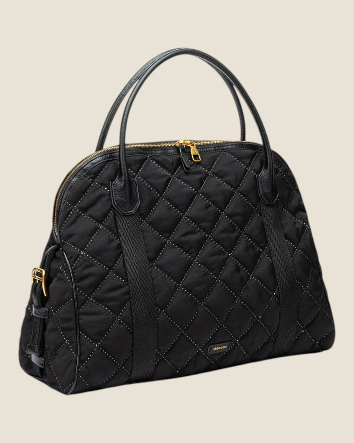 Borsa a mano imbottita Nero