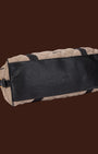 Borsa a mano imbottita Taupe