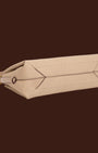 Borsa a spalla in materiali riciclati Beige