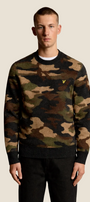 Gaelle Paris Pullover camouflage