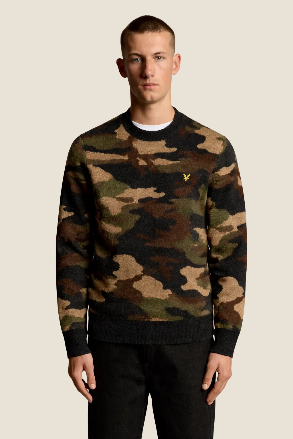 Gaelle Paris Pullover camouflage