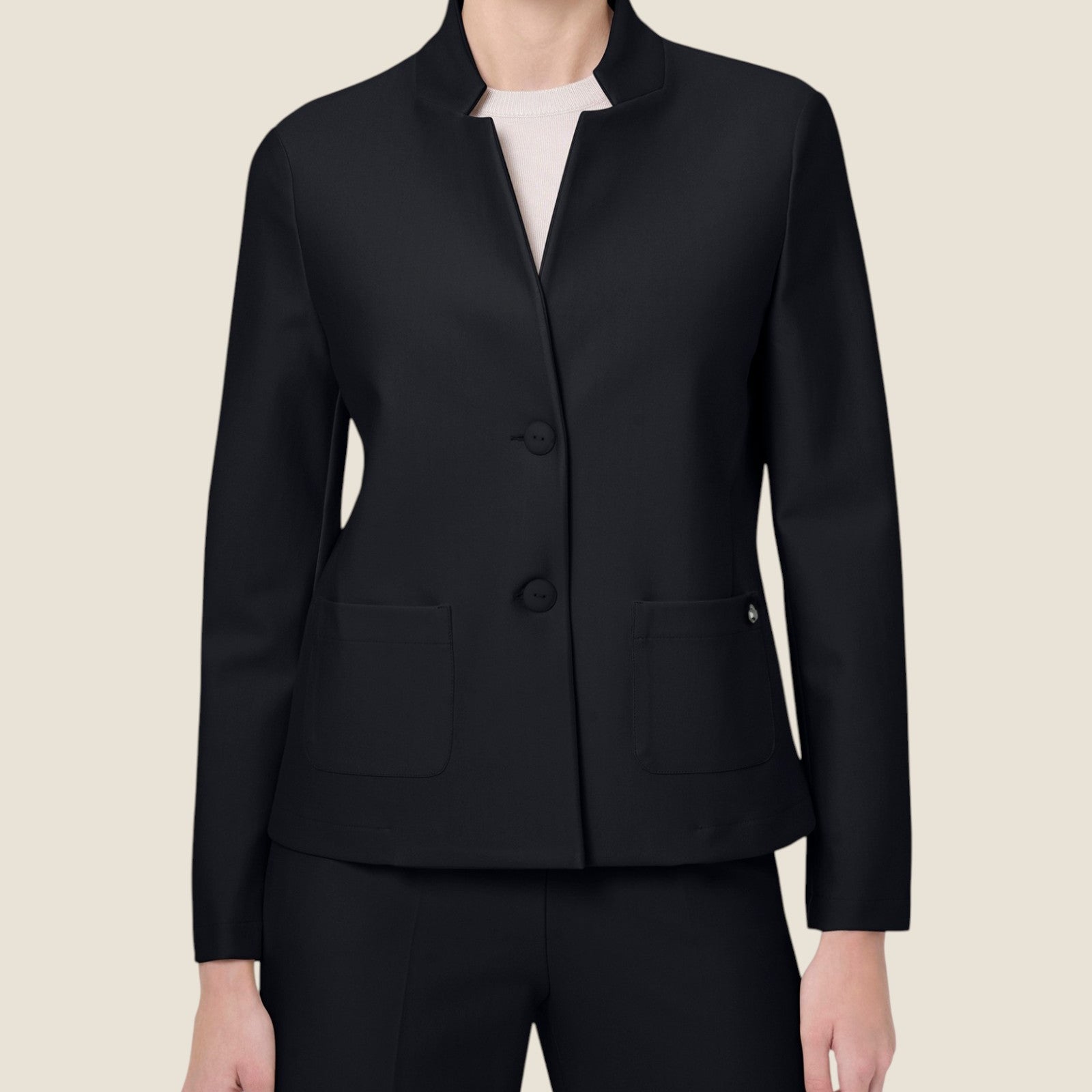 BLAZER CORTO REVERS Nero (1)