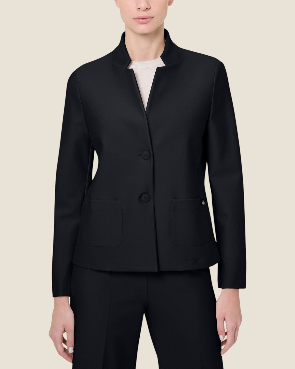 BLAZER CORTO REVERS Nero (1)