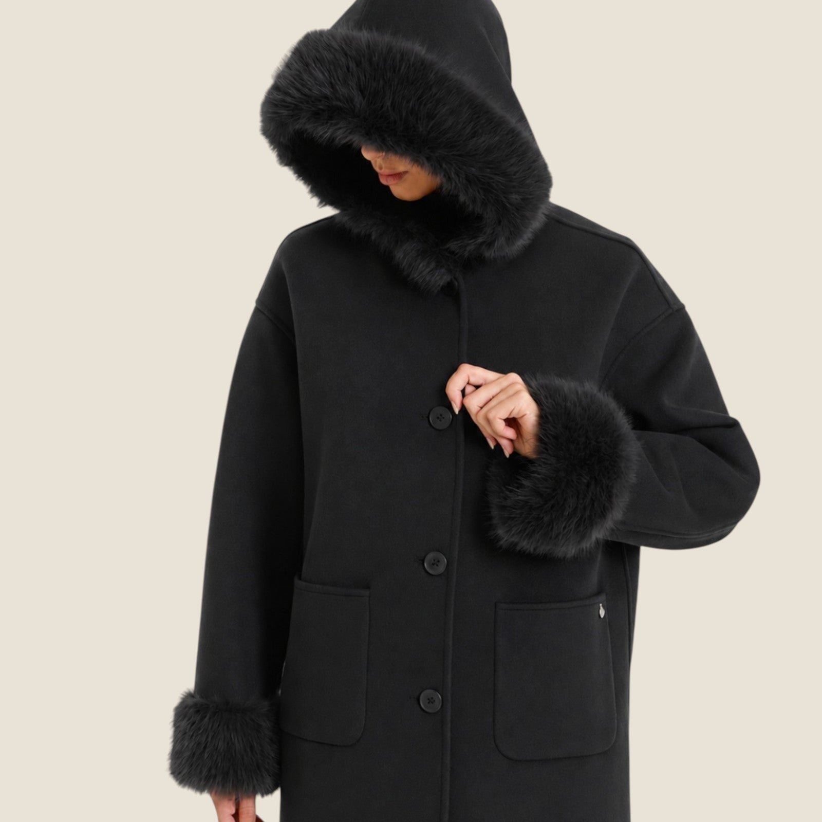 CAPPOTTO/CAPPUCCIO Nero (1)