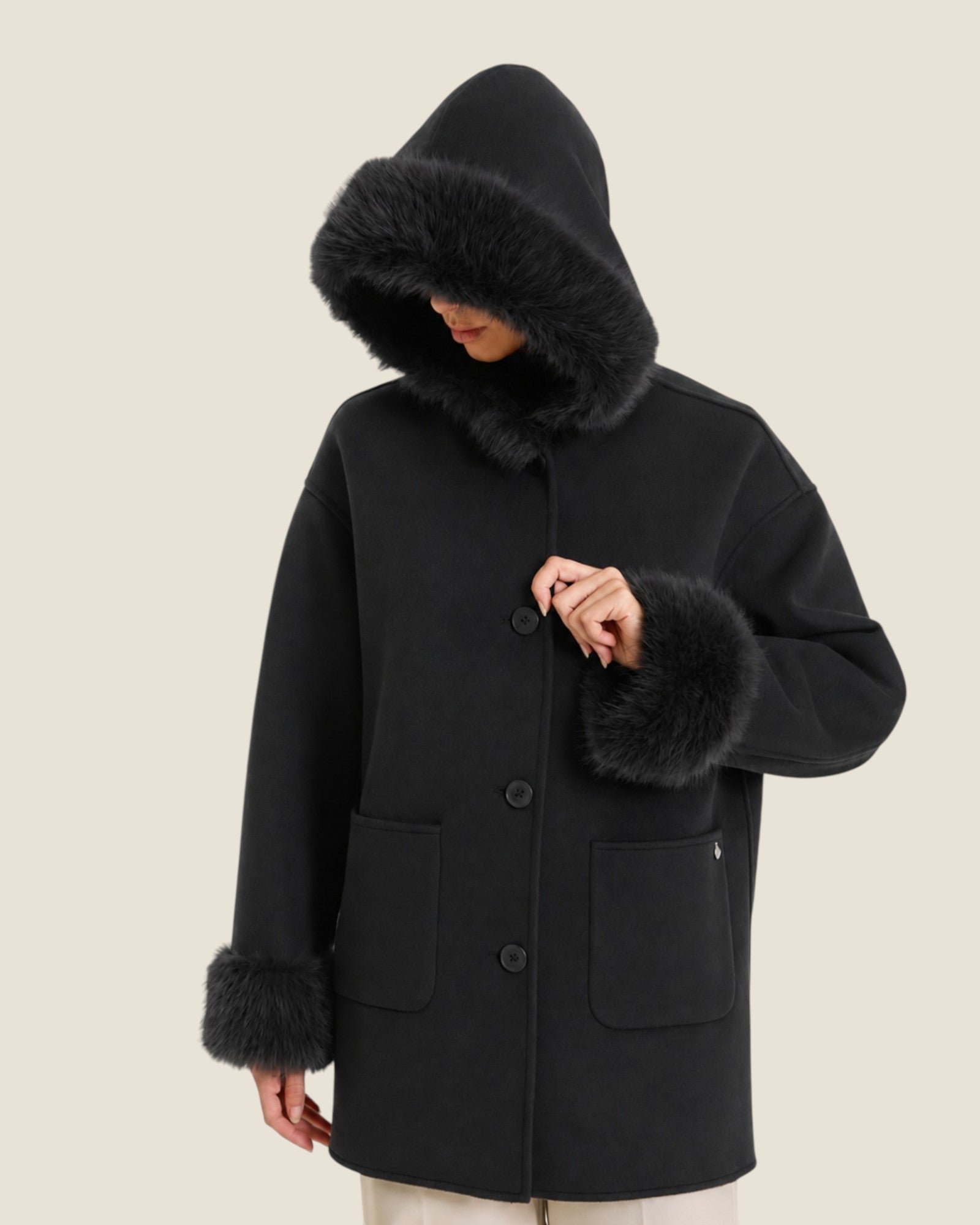 CAPPOTTO/CAPPUCCIO Nero (1)