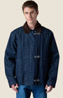 Sahariana Aviator Denim Lavaggio 0 imbottita con collo in Velluto e fodera interna in tessuto V2 (5)