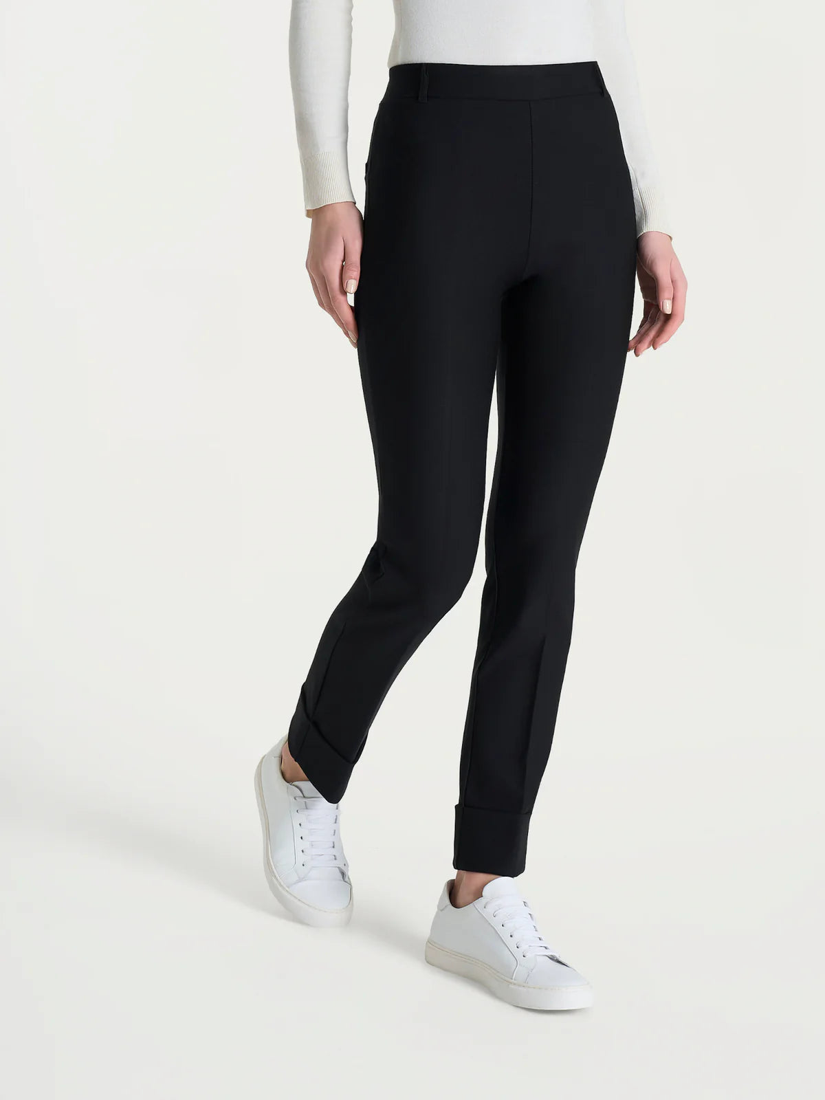 COMPACT PANTS SLIM STRAIGHT