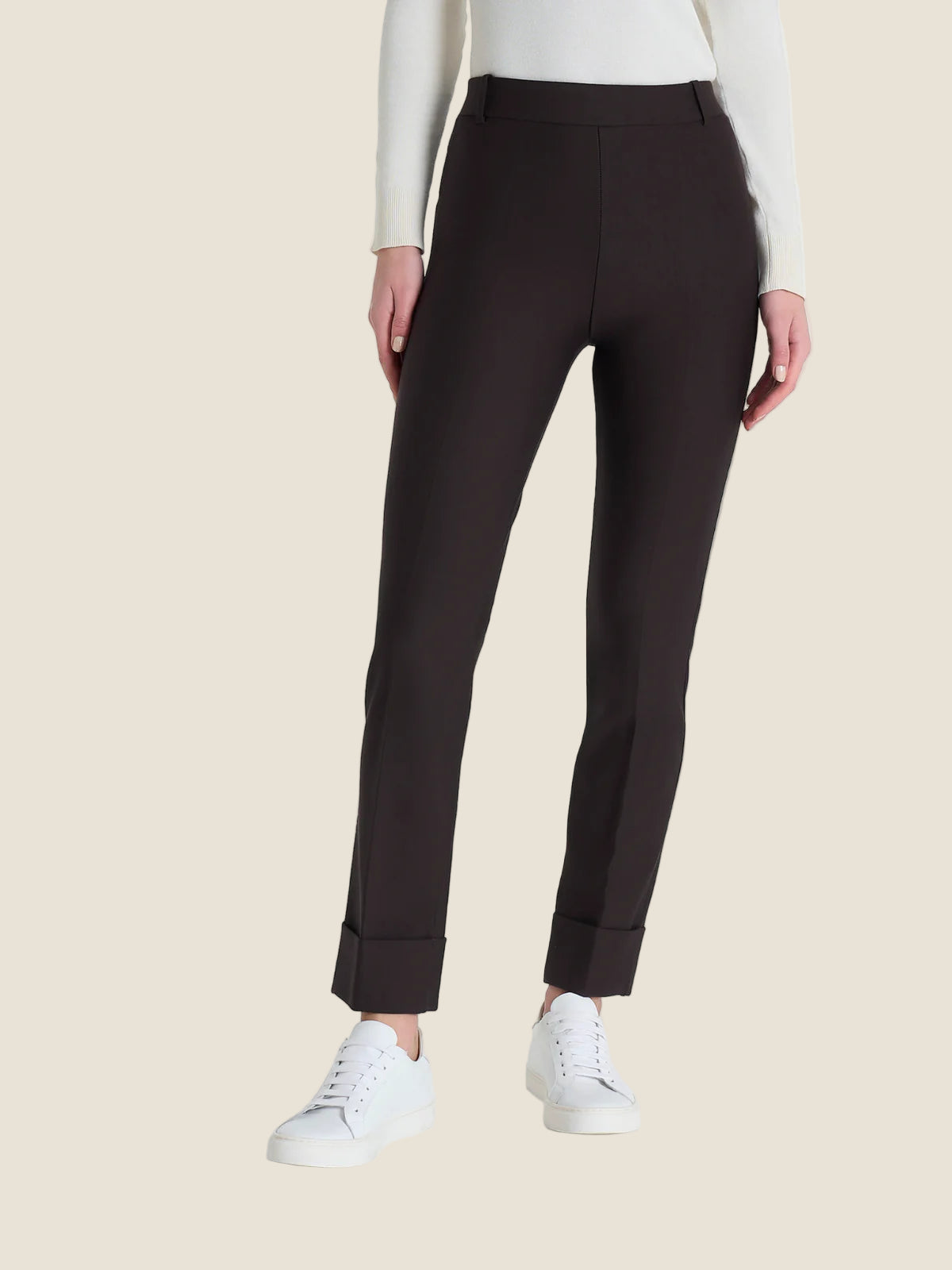 COMPACT PANTS SLIM STRAIGHT