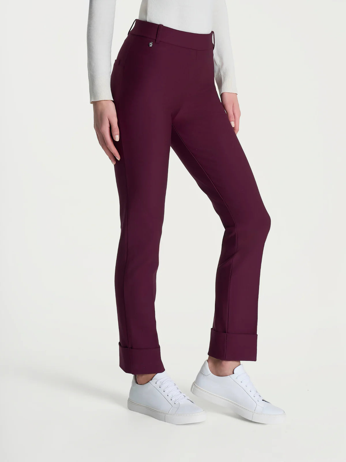 COMPACT PANTS SLIM STRAIGHT