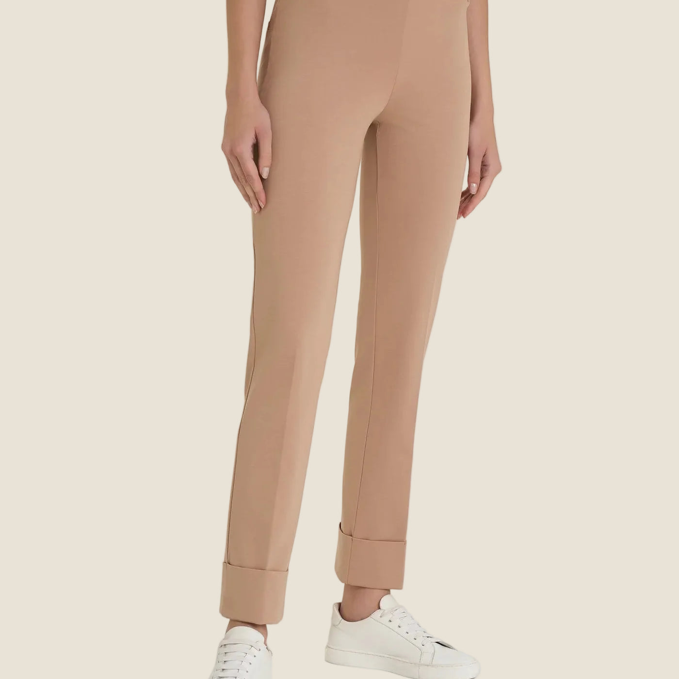 Ragno - Pantalone slim dritto in Compact Light