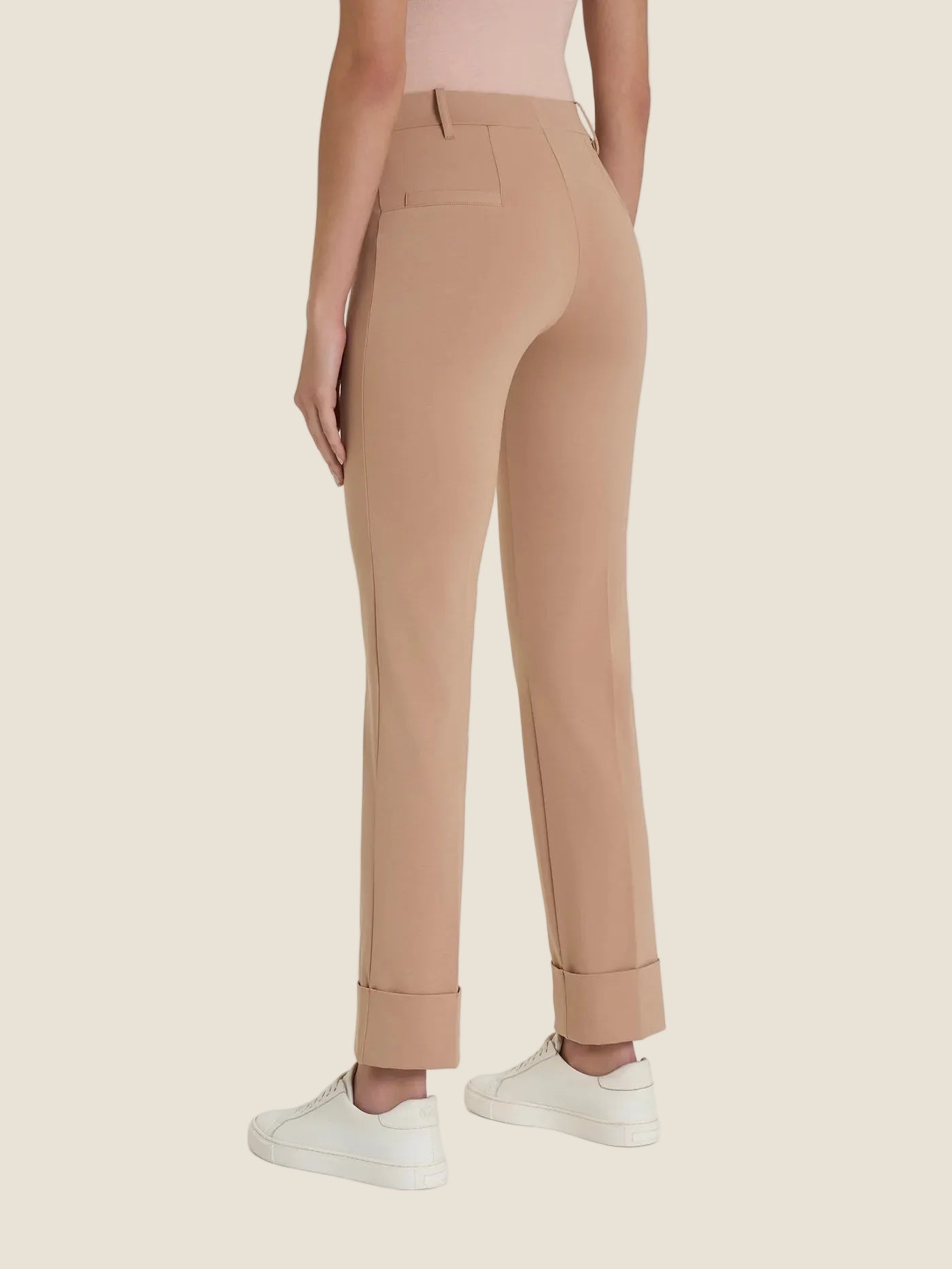 Ragno - Pantalone slim dritto in Compact Light