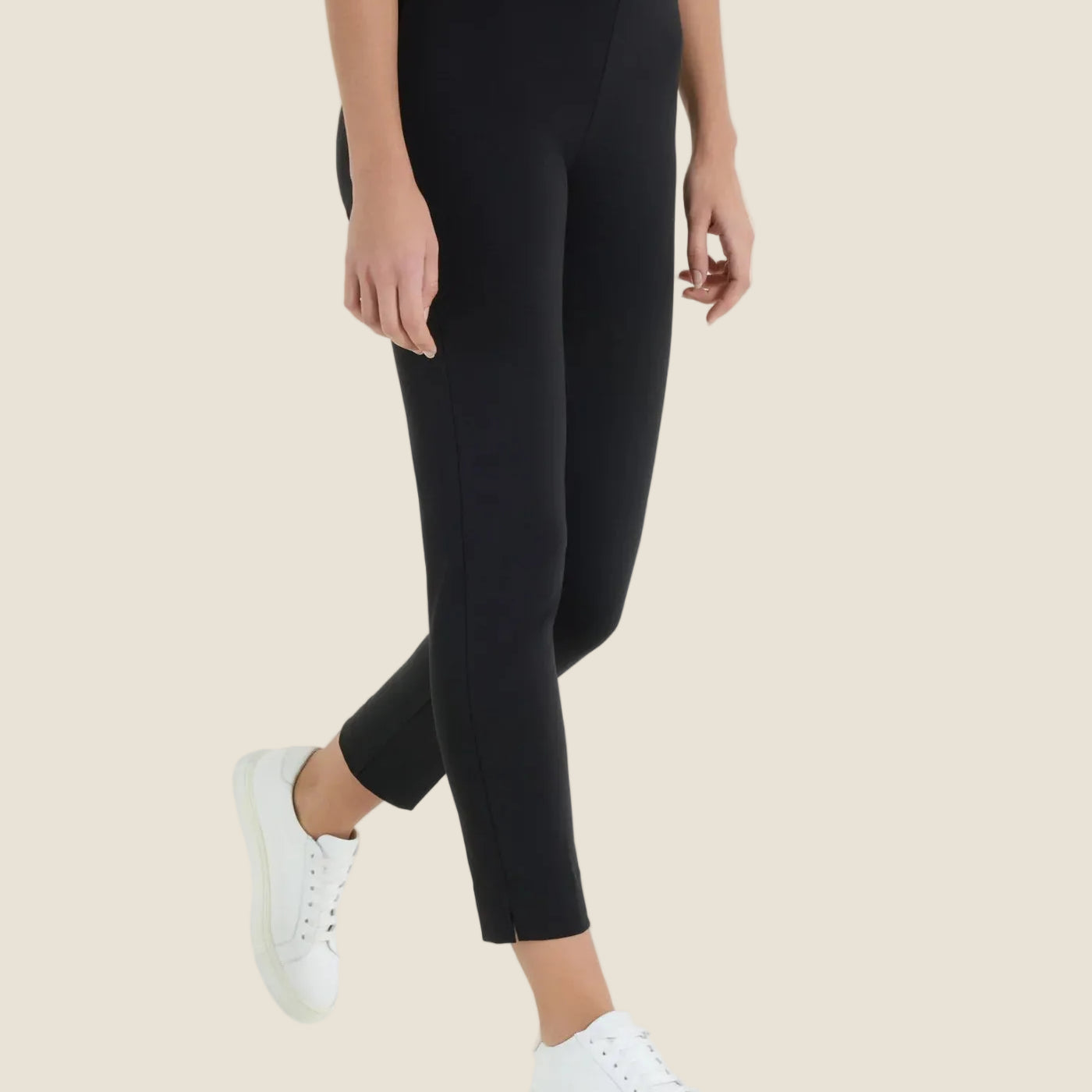 Ragno - Pantalone Capri con Spacchetti in Compact Light