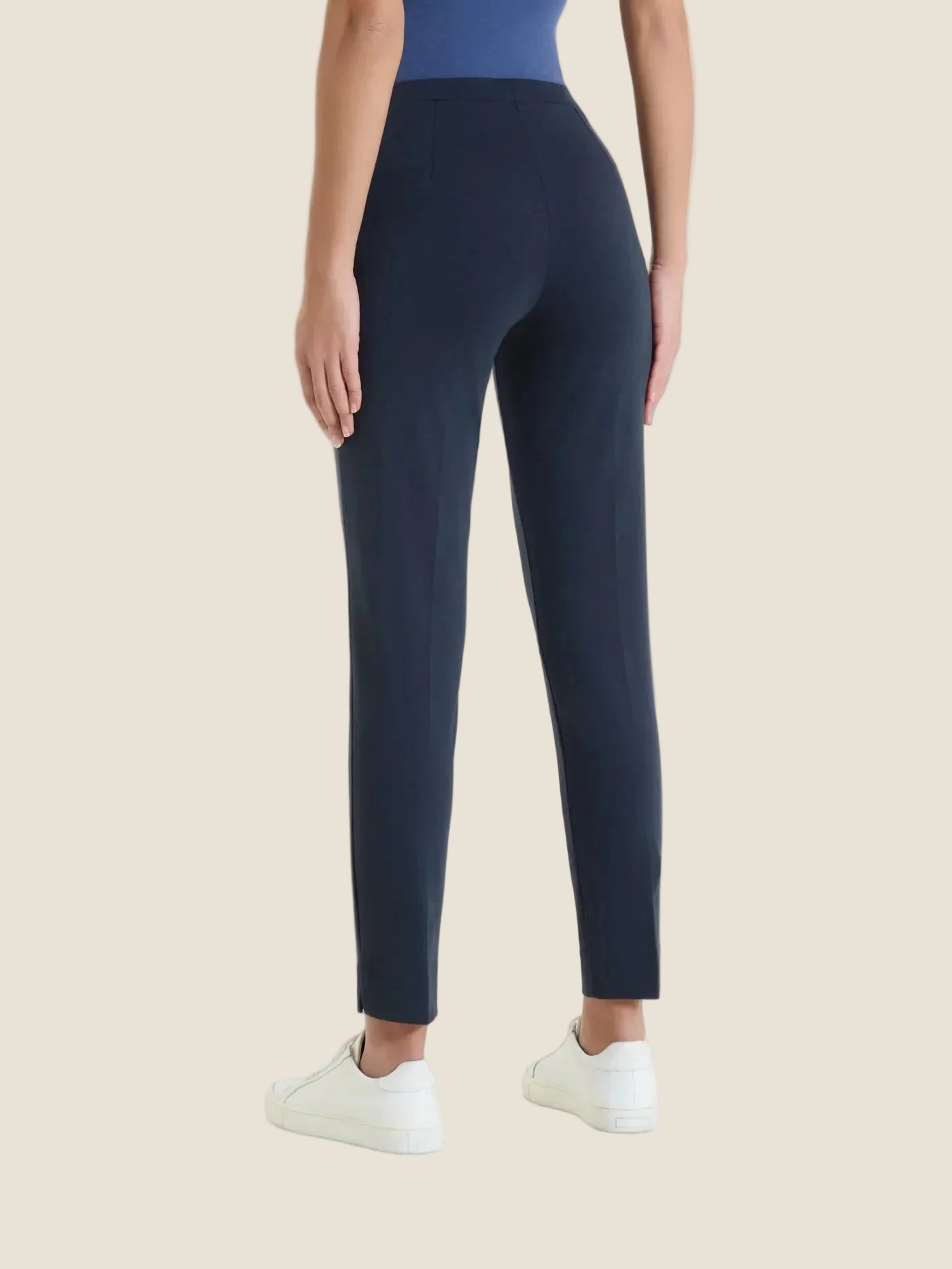 Ragno - Pantalone Capri con Spacchetti in Compact Light