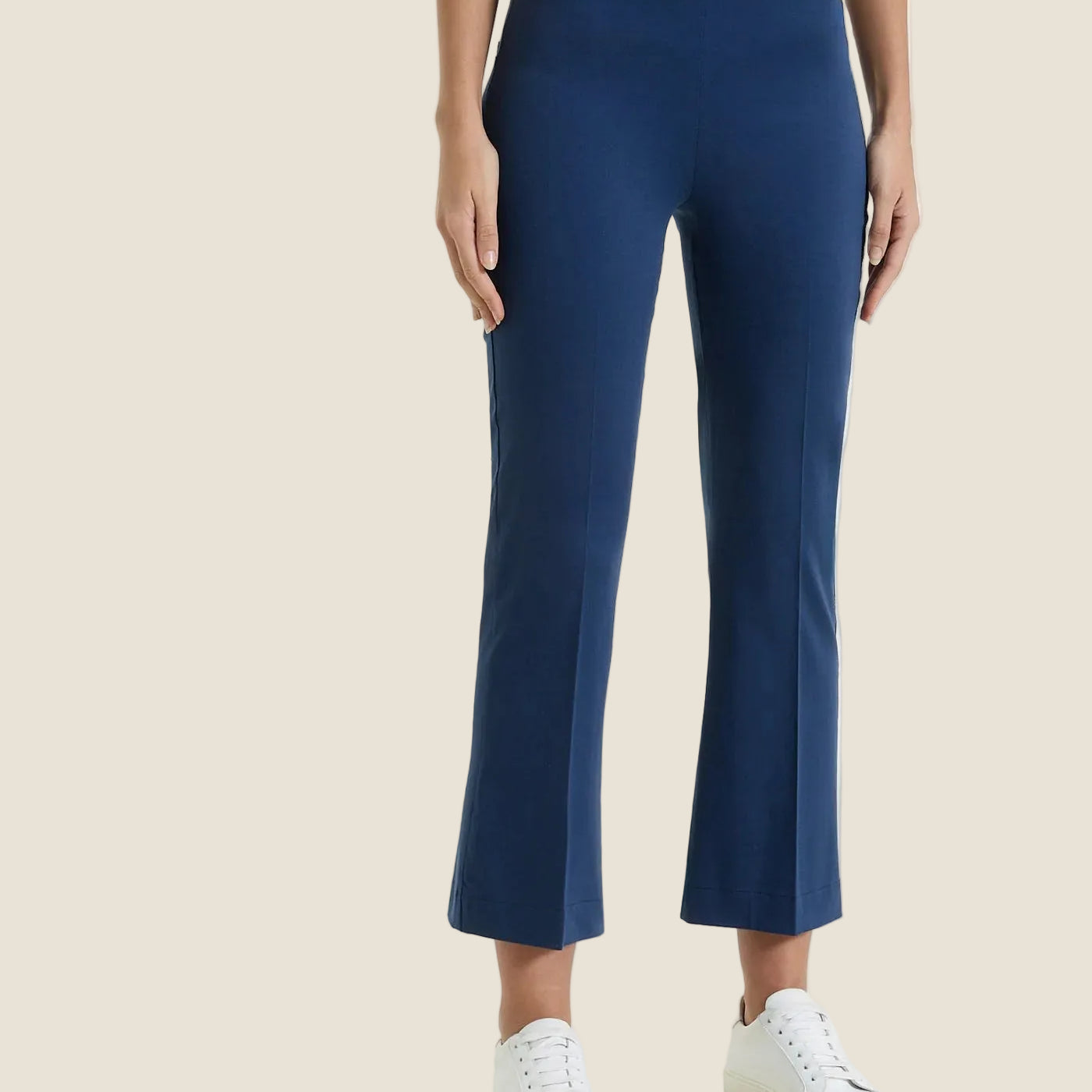 Ragno Pantalone flare alla caviglia in Satin Power