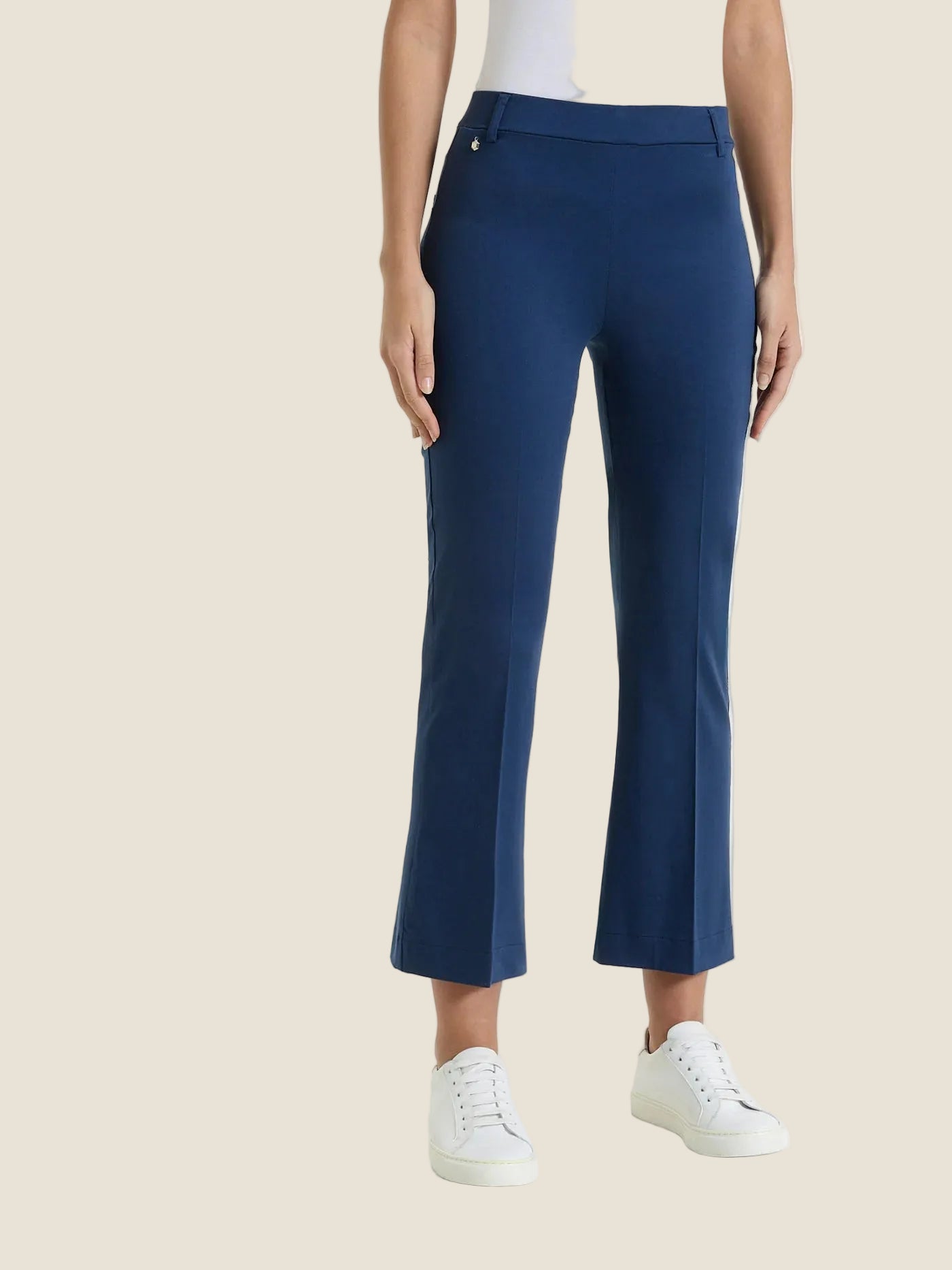 Ragno Pantalone flare alla caviglia in Satin Power