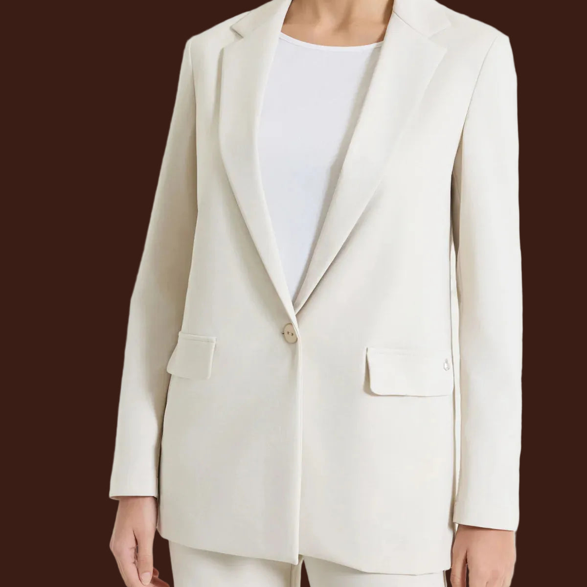 Ragno - Blazer monopetto in Compact Light