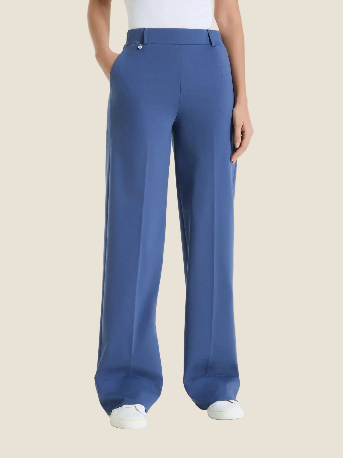 Ragno - Pantalone ampio con tasche in Compact Light