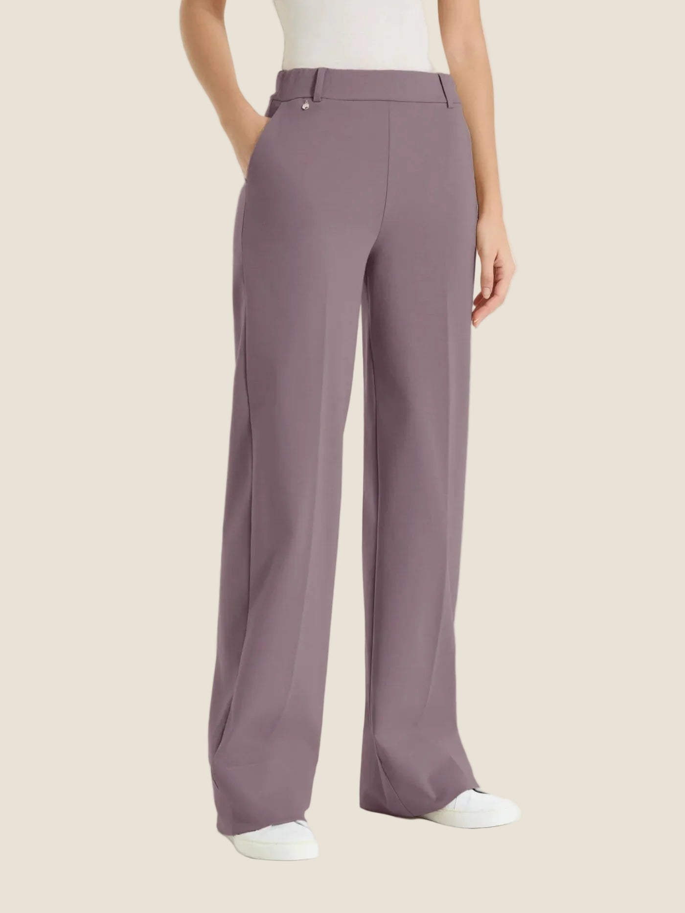 Ragno - Pantalone ampio con tasche in Compact Light