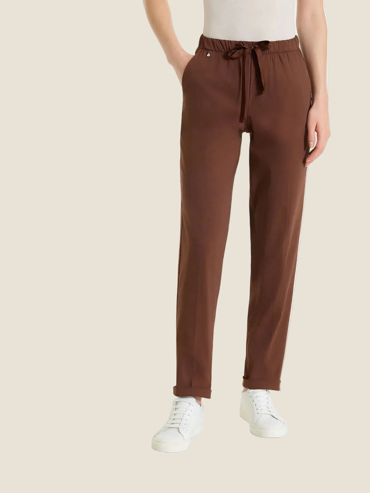 Ragno - Pantalone Jogger con Tasche in Super Fresh