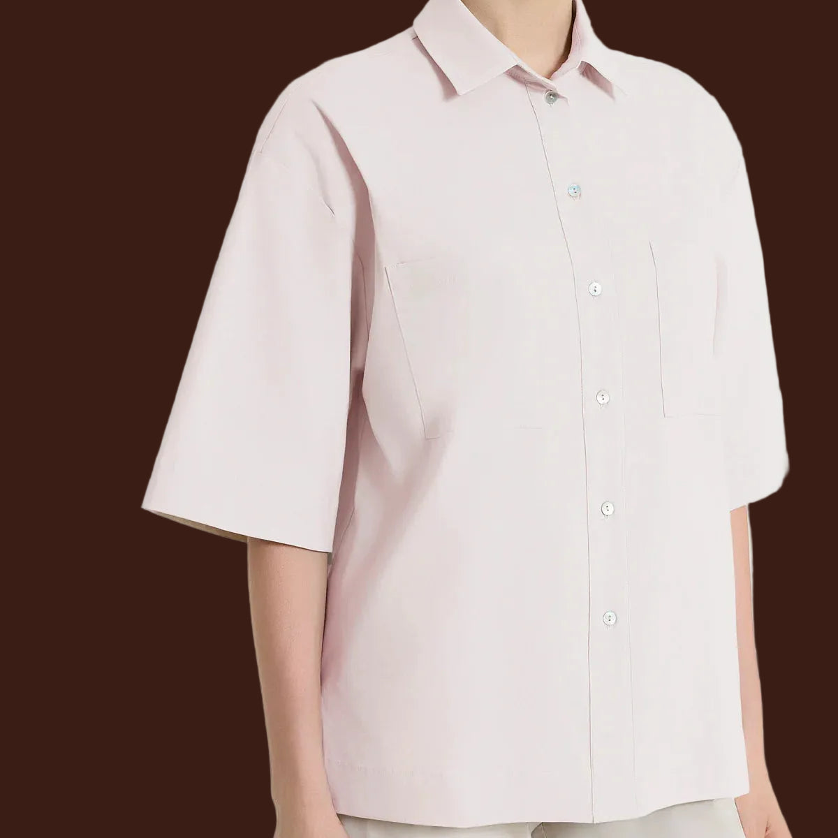 Ragno - Camicia con manica corta in Super Fresh