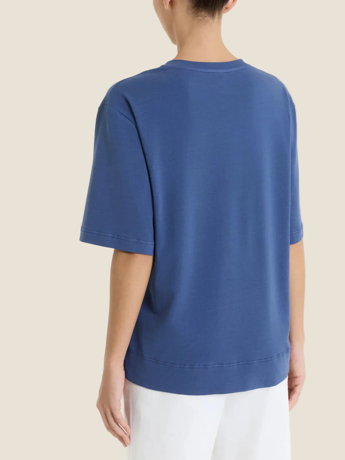 Ragno - Maglietta boxy tinta unita in Ultralight