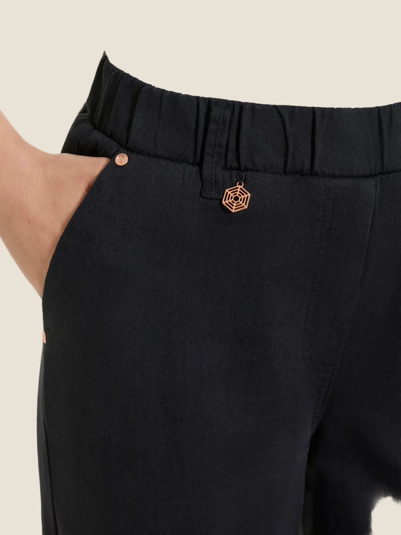 Ragno Jeans a carota con tasche in Light Denim