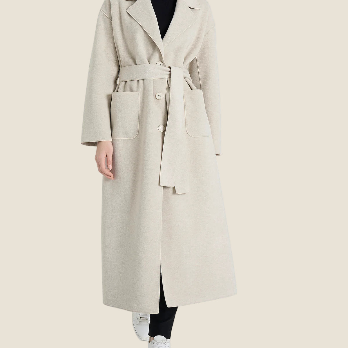 Ragno Cappotto lungo in Vegan Wool