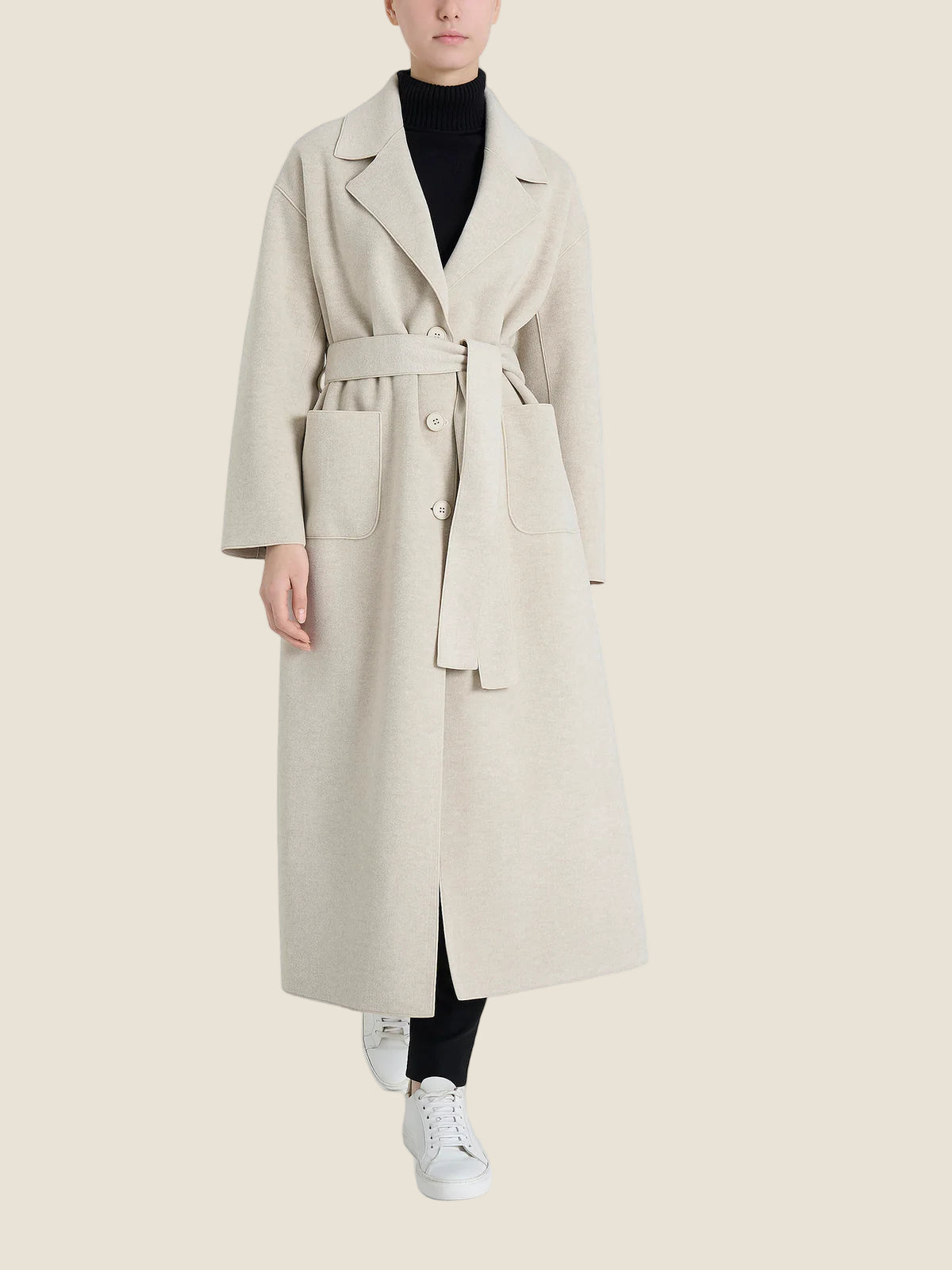 Ragno Cappotto lungo in Vegan Wool