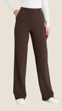 Ragno Pantalone ampio con tasche in Cashmere Compact