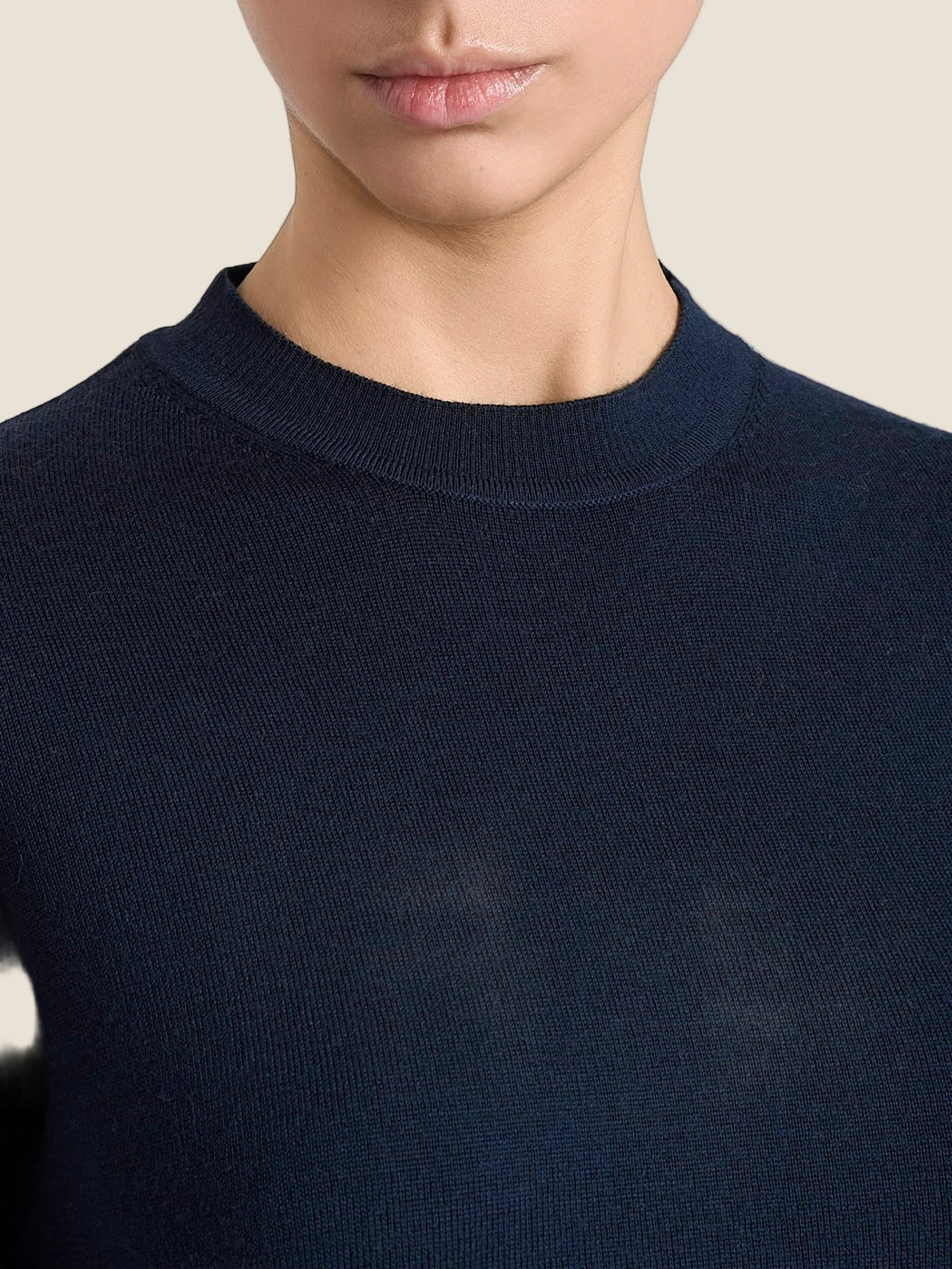 Ragno  Maglia girocollo in Merino Soft