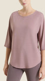 Ragno Maglia con manica 3/4 in Crêpe Lurex
