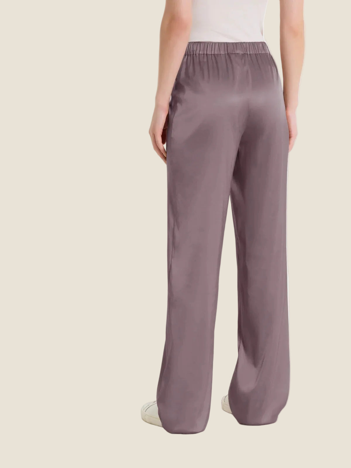 Ragno - Pantalone ampio in Stretch Satin