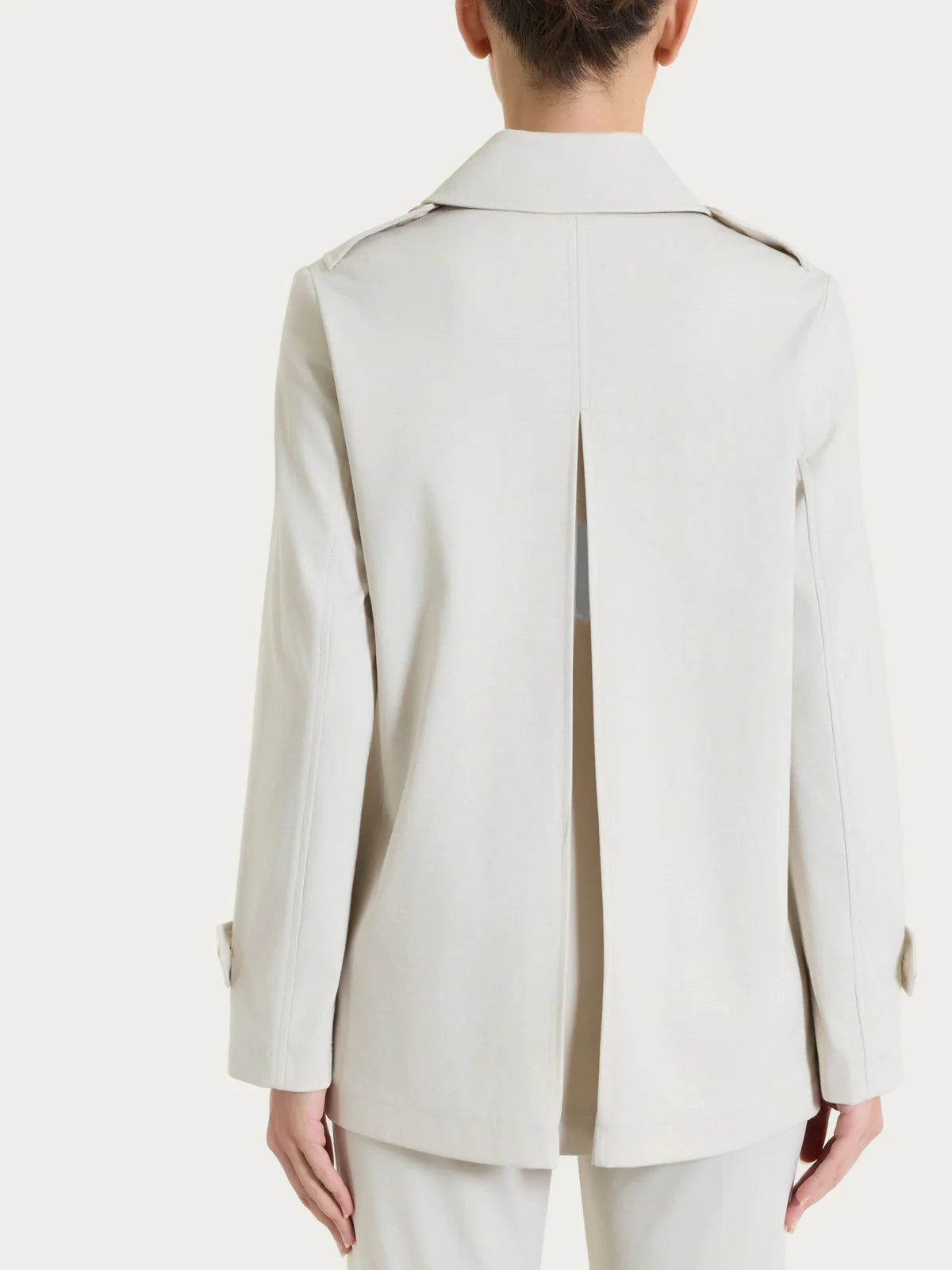 Ragno - Trench corto in Compact Light