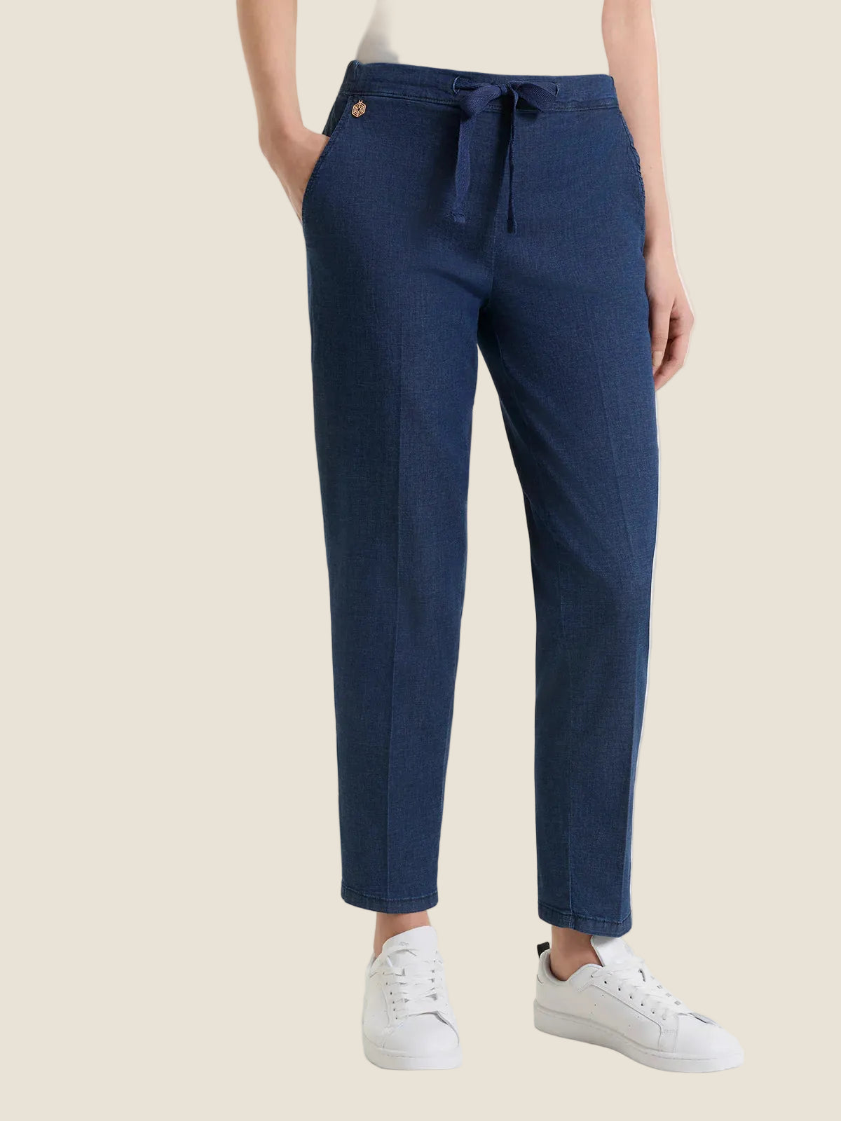 Ragno - Jeans jogger con tasche in Super Light Denim