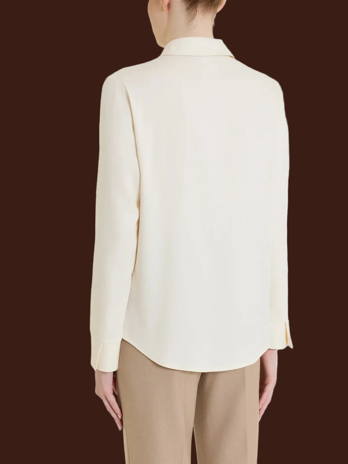 Blusa serafino 1 bottone