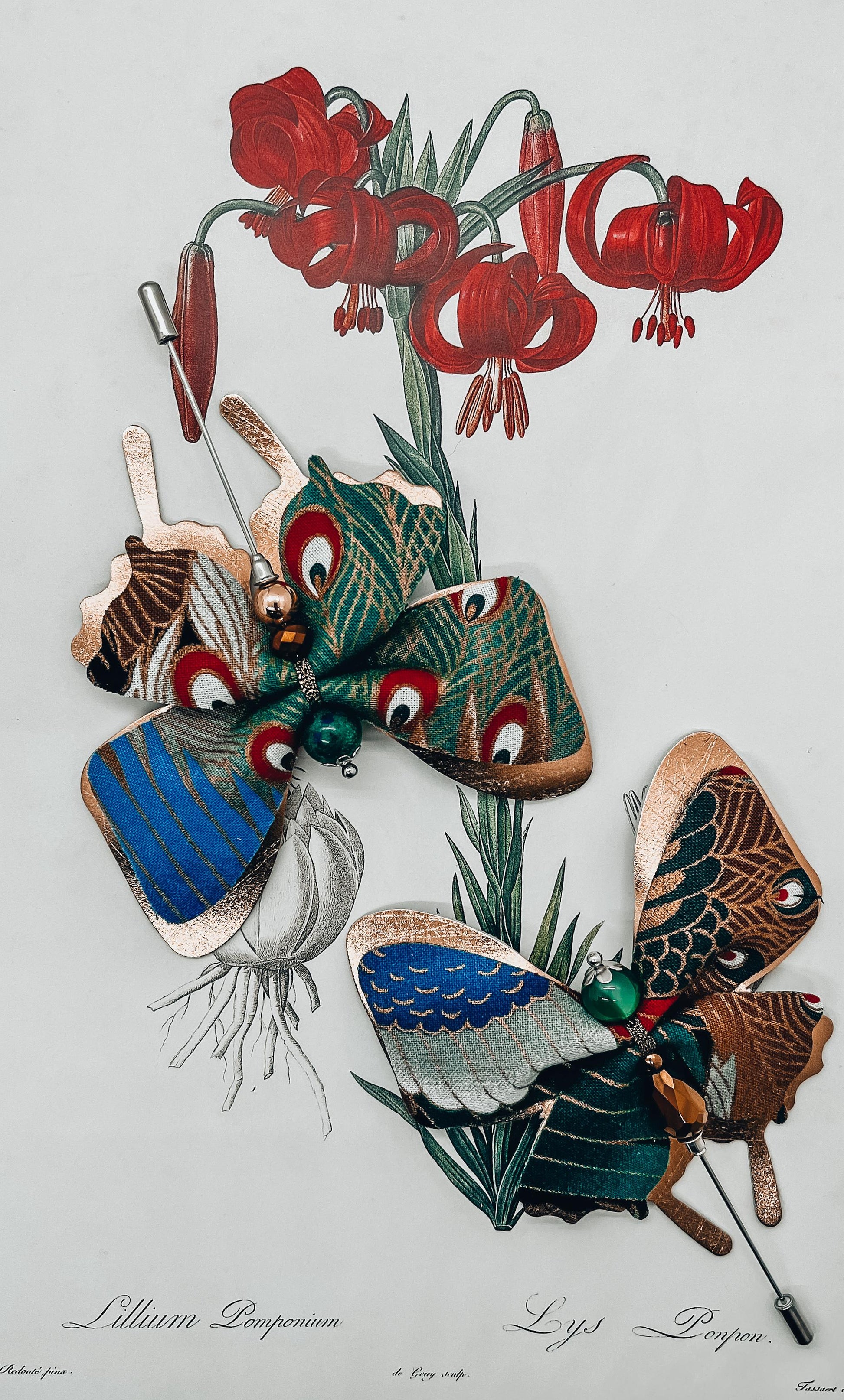 Kimono craft spille farfalle