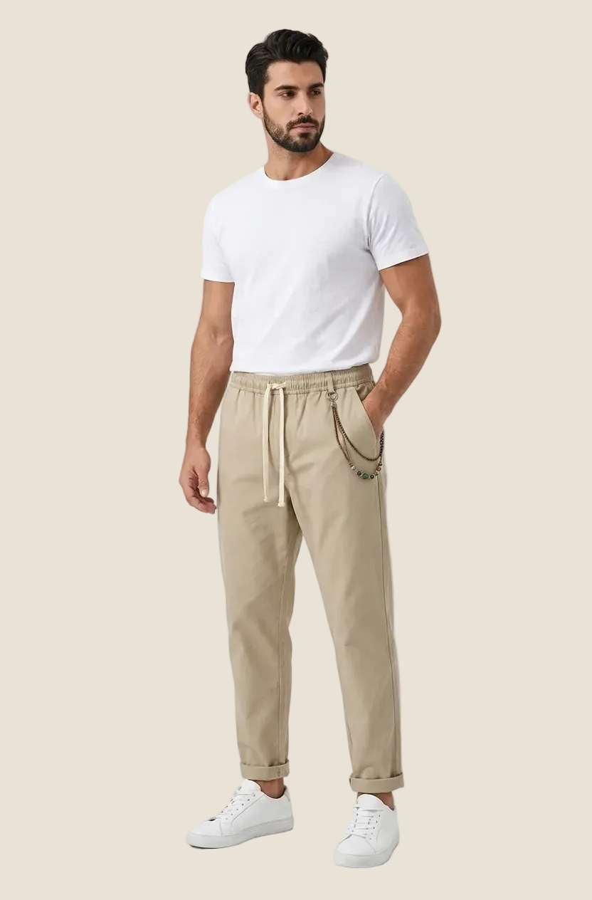 Over/D - Pantalone Chino Relaxed Fit