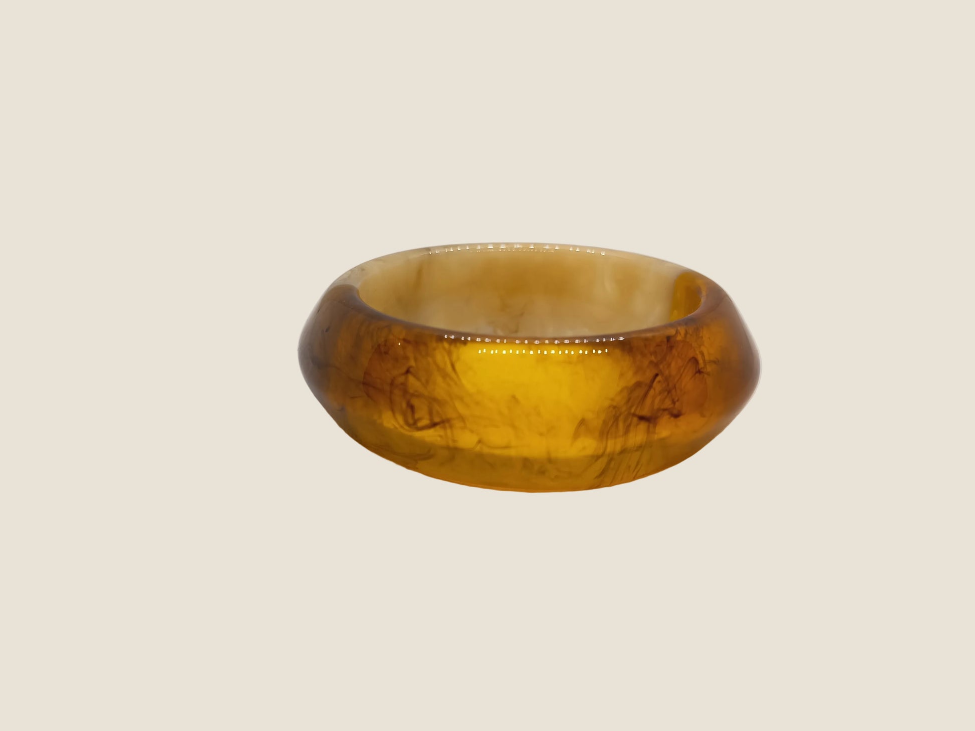 Madison shop Bracciale bicolor in lucite