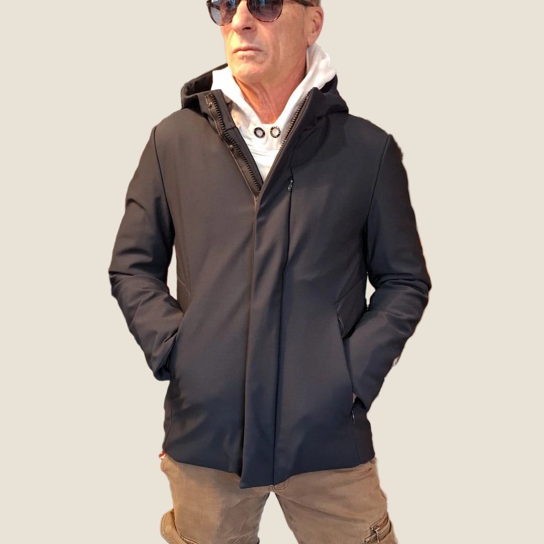 Over/d Giubbino con cappuccio corto