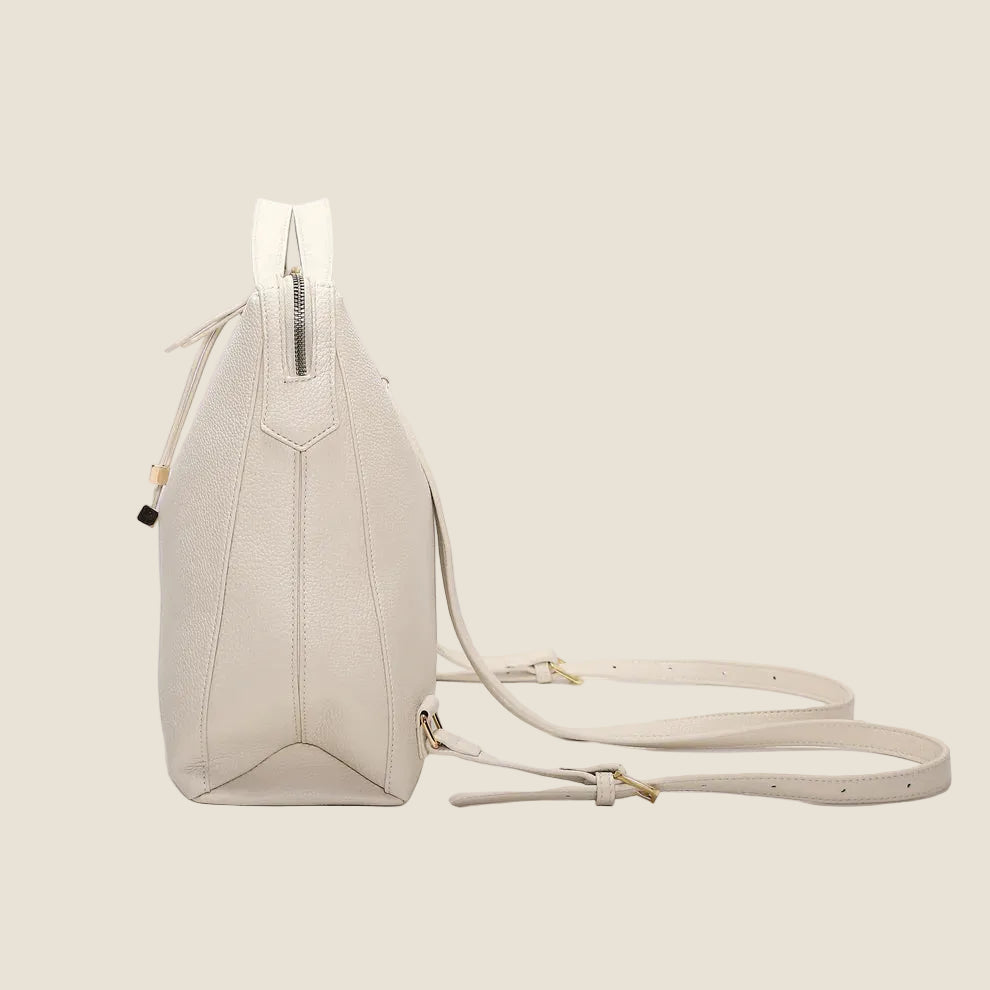 Mimi Mua - Zaino Con Tira Zip e Dettaglio Quadrato