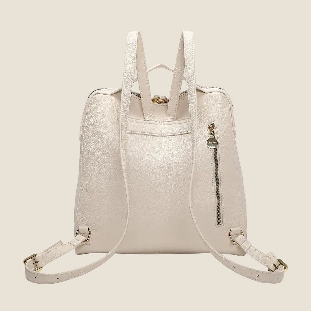 Mimi Mua - Zaino Con Tira Zip e Dettaglio Quadrato