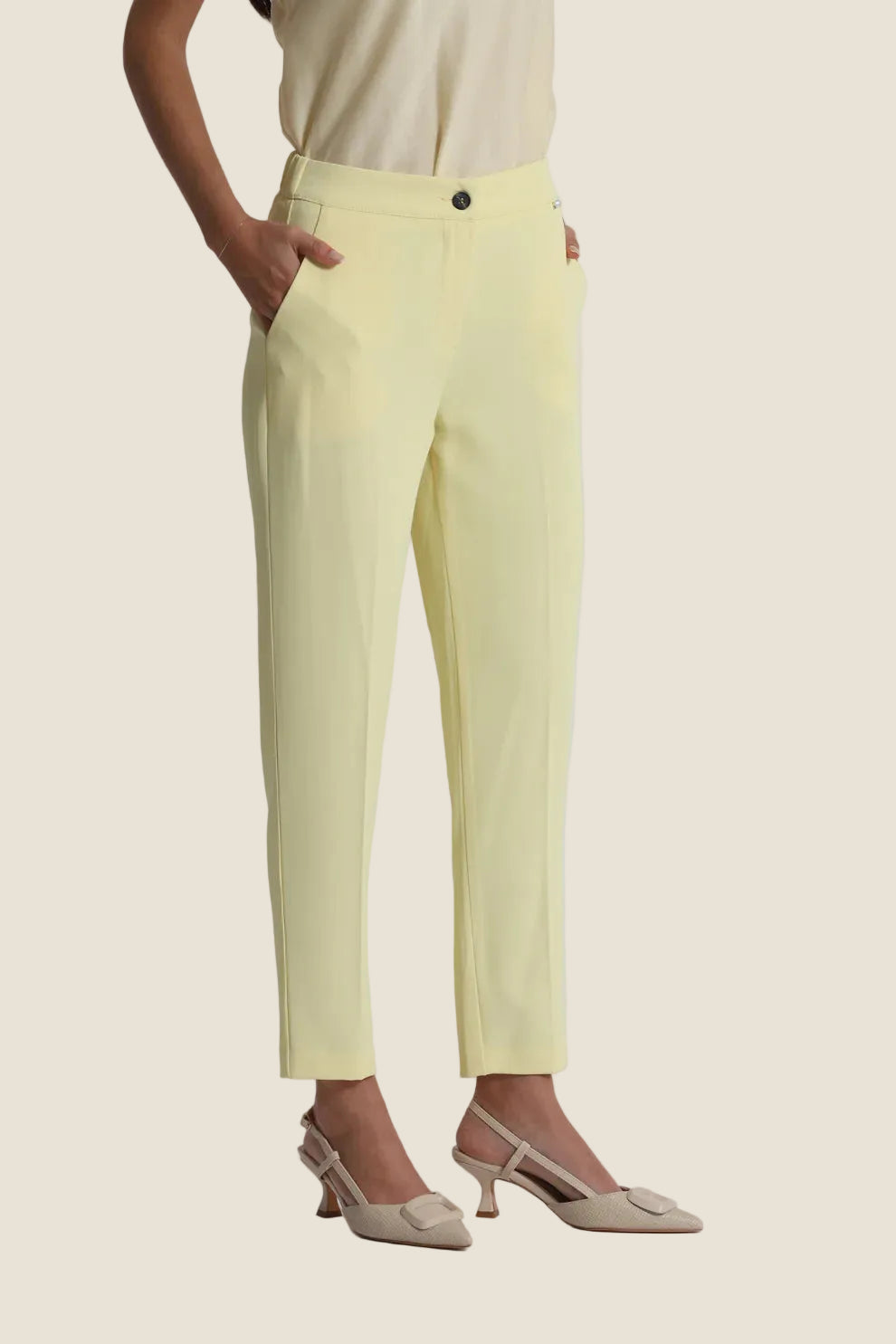 Mimi Mua - Pantalone con Elastico in Vita