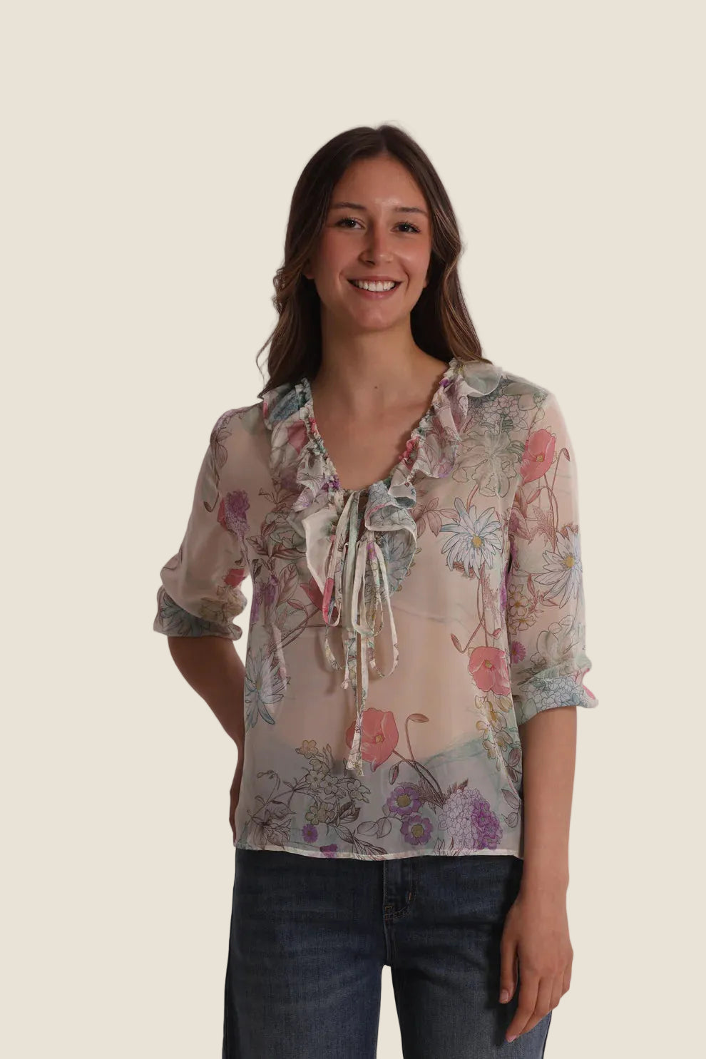 Mimi Mua - Blusa in Fantasia