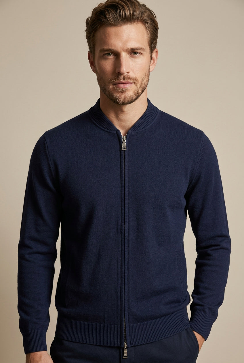 Maglia modello bomber tache fil.