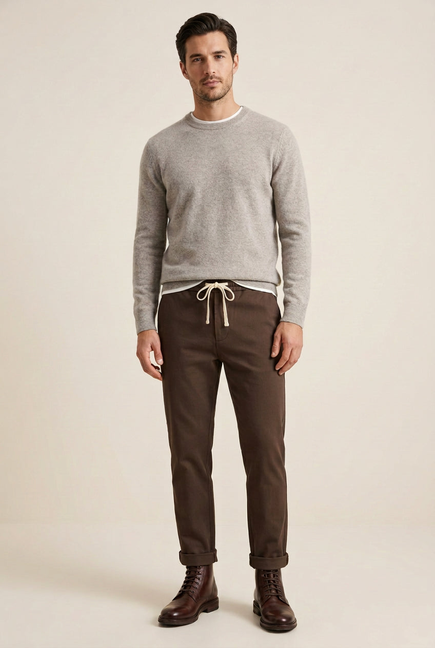 Pantalaccio 'slim fit' tasche 1 filetto dt